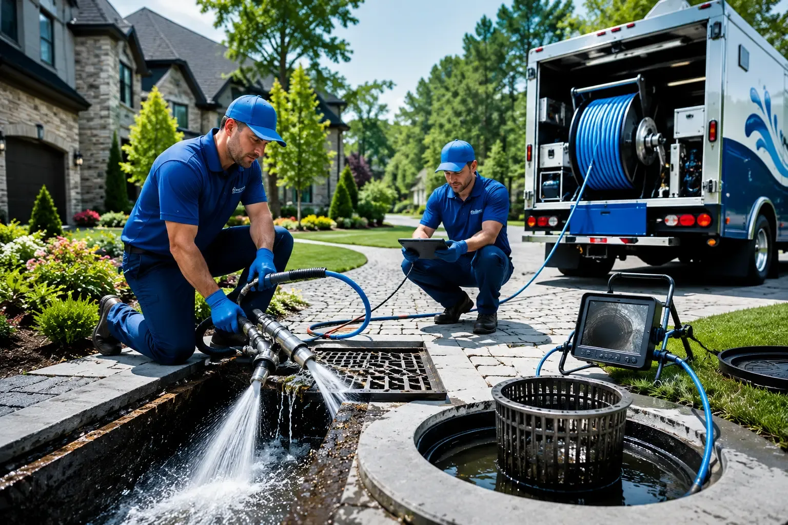 Local outdoor drain cleaning professionals in Riviera, TX